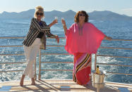 <p>Fashionistas Patsy and Eddie make their long-awaited movie debut in this big screen version of Jennifer Saunders’ hit BBC sitcom. The film, written by Saunders, will see the pair ensconced in the south of France after they get embroiled in a PR disaster. Expect lots of celebrity cameos.</p>