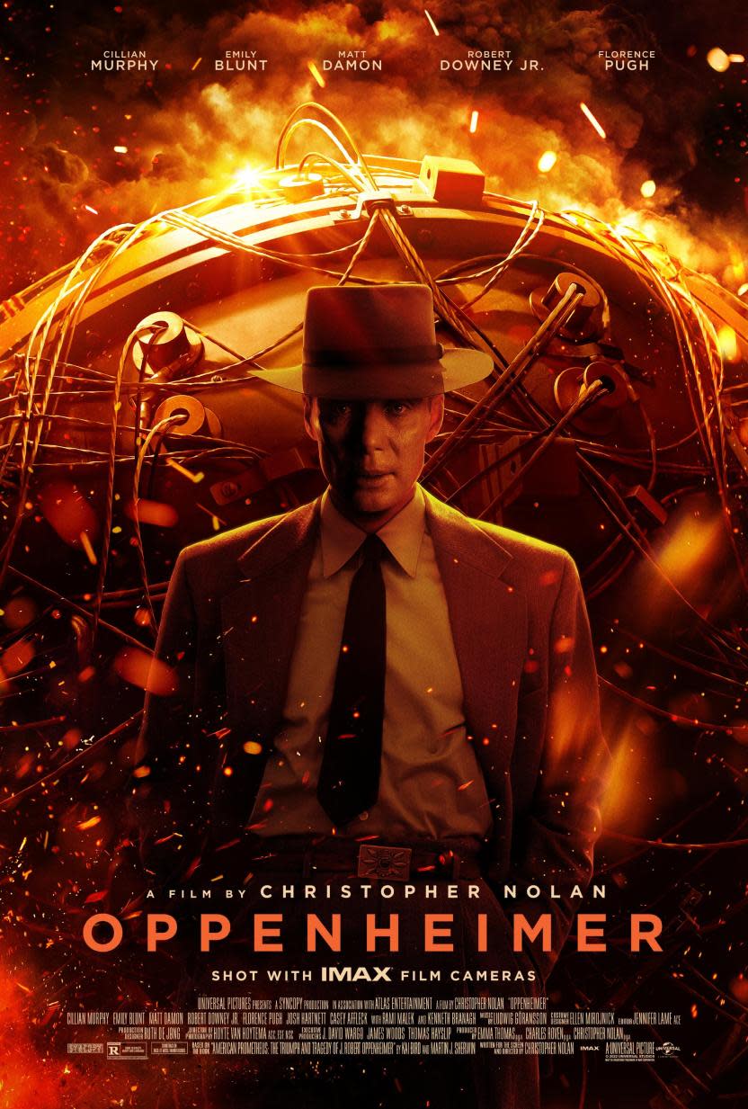 Póster oficial de Oppenheimer (Fuente: IMDb)