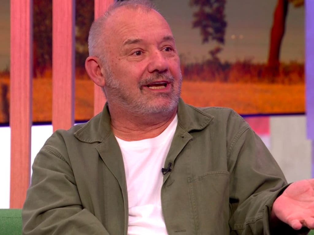 The One Show guest Bob Mortimer. (BBC screenshot)