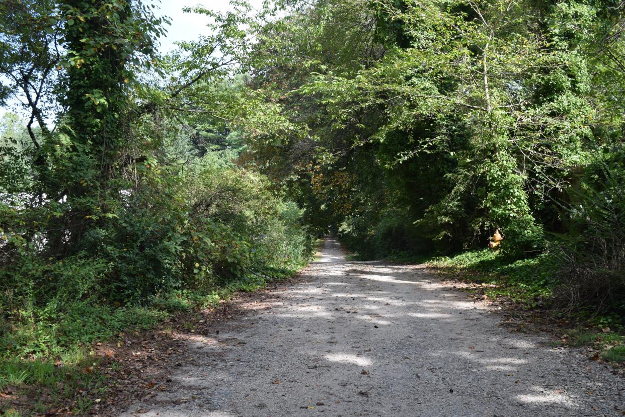 The Pine Lane Apartments are proposed to be off of Pine Lane Road in West Asheville. Pine Land Road's only outlet is to Brevard Road.