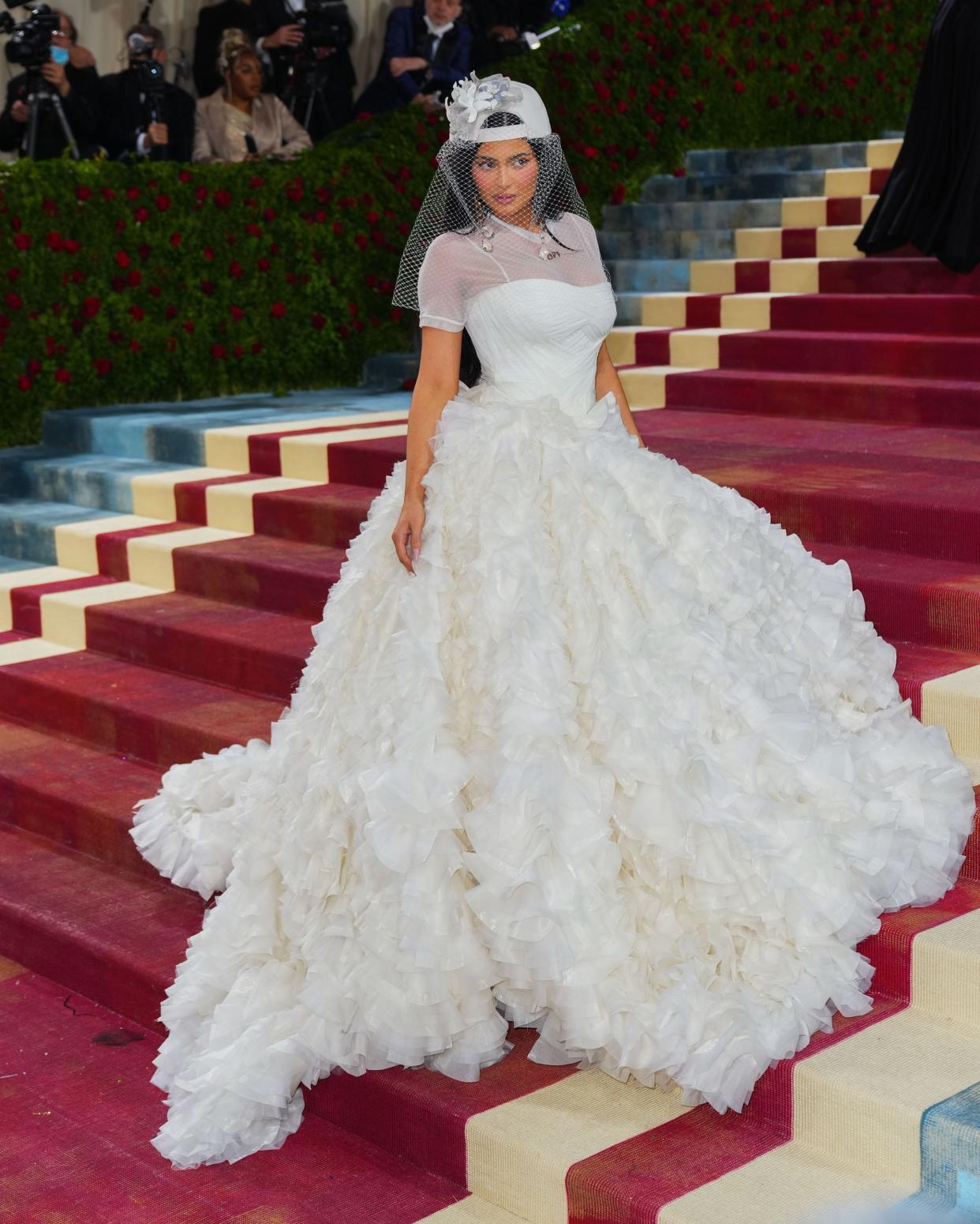 Kylie Jenner attends the 2022 Met Gala.