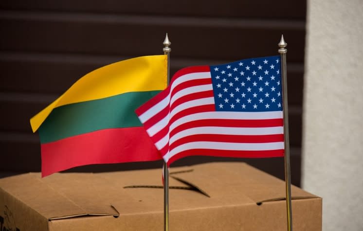 美國國務院主管貿易政策與談判的副助理國務卿莫瑞表示，立陶宛有權決定如何稱呼台灣在首都維爾紐斯的代表處。（圖／翻攝自臉書／vilnius.usembassy）