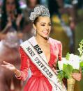 <p>Olivia Culpo was Miss Rhode Island and then Miss U.S.A. before she was crowned Miss Universe. </p>