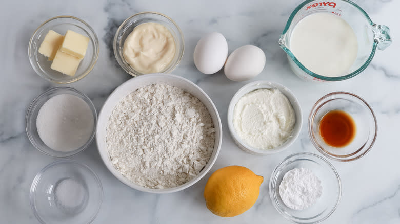 lemon ricotta pancake ingredients