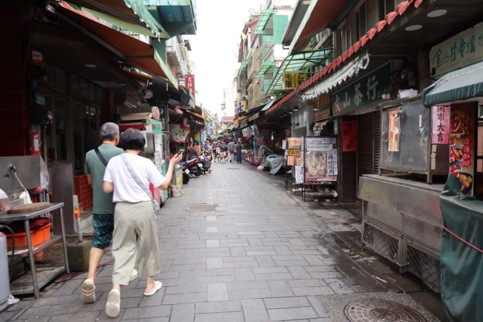 《圖說》金山老街市容目前已大致復原。〈新北市府提供〉