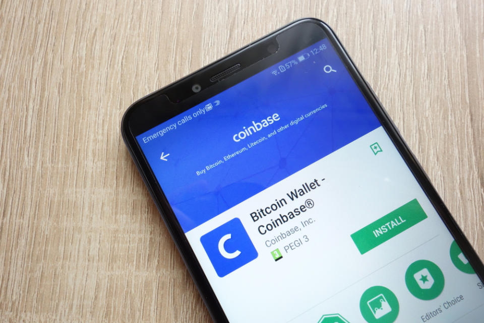 Coinbase app