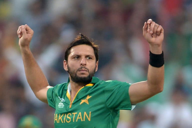 Shahid Afridi, nicknamed "Boom Boom" for his fierce hitting, was appointed T20 captain for Pakistan for the second time in 2014 with a contract to expire at the end of the World T20 in 2016