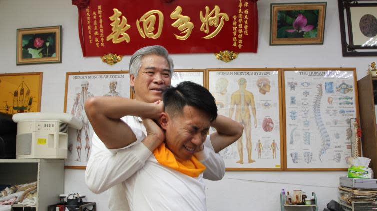 陳彥博的父親是整脊師，看過許許多多受傷的運動選手，原本也最不希望孩子走向職業運動選手之路。圖片來源：楊煥世攝