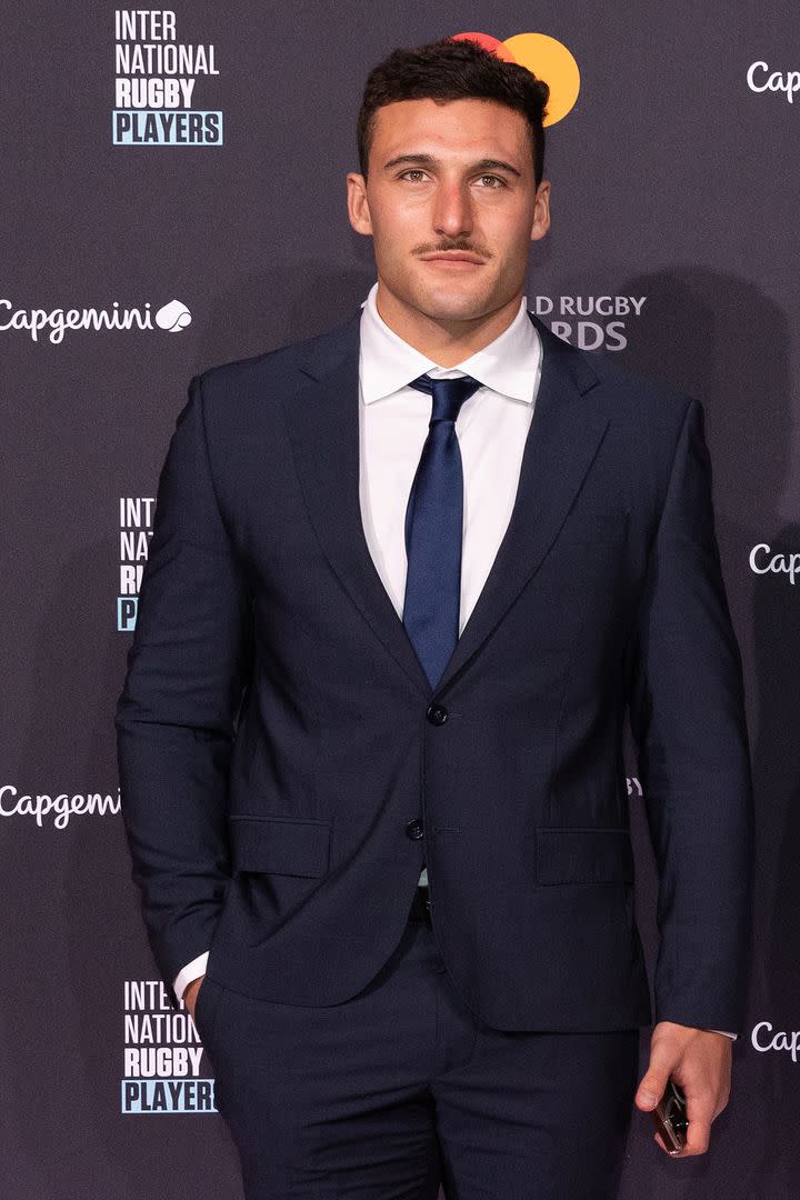 Rodrigo Isgró, durante la ceremonia de los World Rugby Awards en la Opera Garnier 