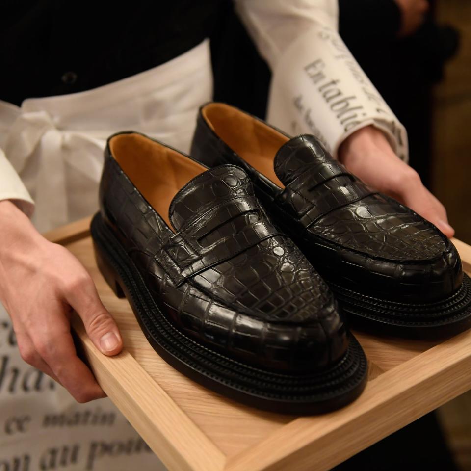 J.M. Weston's Olivier Saillard has created 17 new bespoke variations on a house classic, the Mocassin 180.