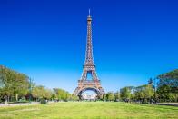 <p>Gustave Eiffel's company built Paris' most famous monument for the 1889 World's Fair. The 1,063 ft iron structure is now one of the world's most popular landmarks. </p>