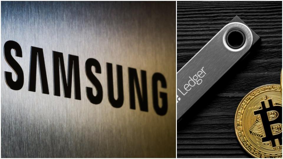 Electronics giant Samsung is investing in crypto hardware wallet developer Ledger. | Source: Shutterstock