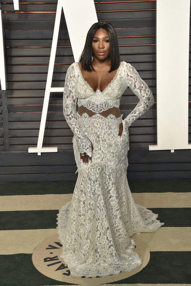 Serena Williams n’a pas fait dans la dentelle à la Vanity Fair Oscar Party