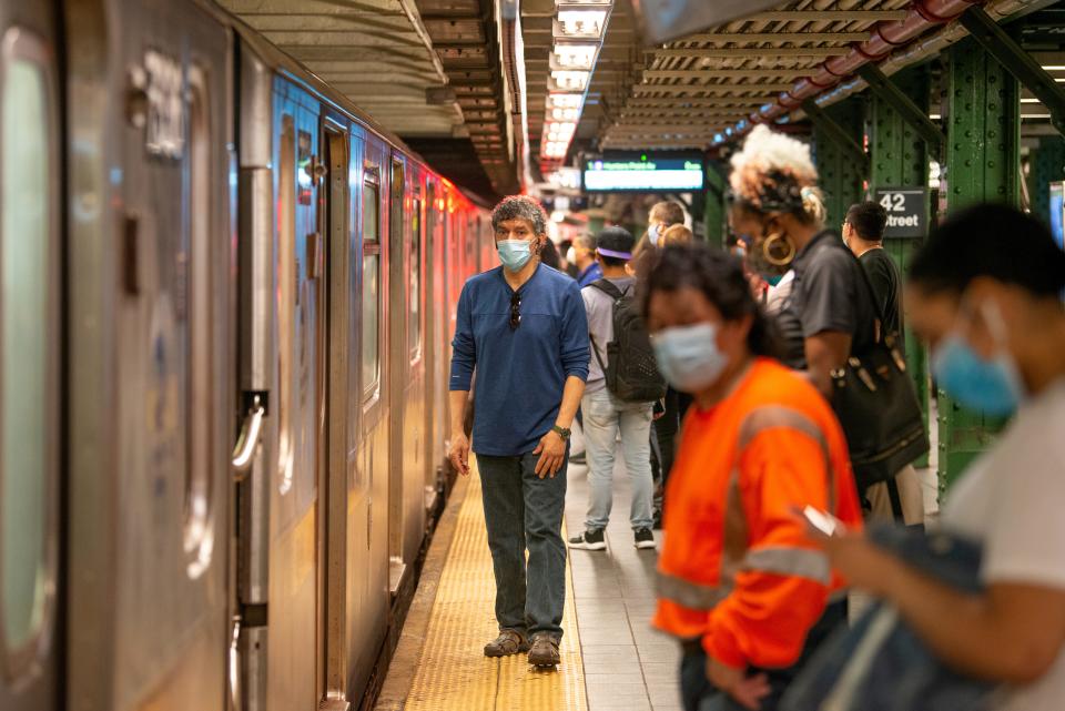 New York coronavirus subway