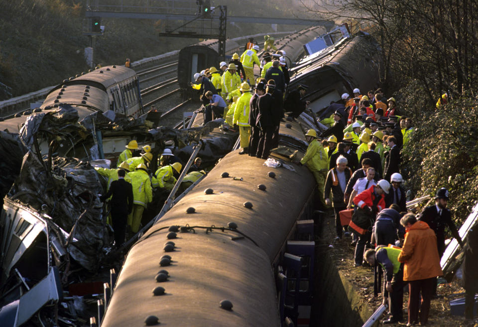 <p>The RAIB found parallels with the Clapham Junction disaster in which three trains collided near the south London station on December 12 1988.</p>