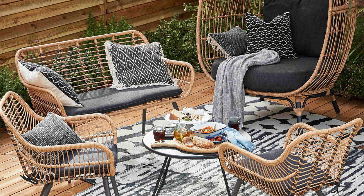 From trendy rattan garden furniture to BBQs, here are all the best deals in B&Q's 25% off sale. (B&Q)