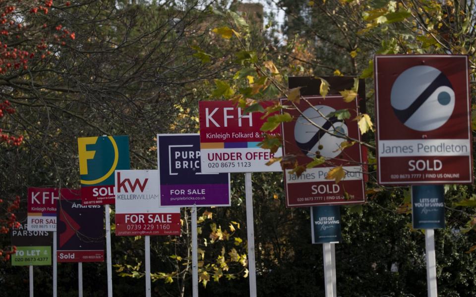 House prices rose by 6.9 per cent in Scotland - Simon Dawson/ Bloomberg