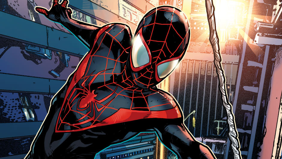 The second Spider-Man Miles Morales, set to feature in Sony's new animated movie (credit: Marvel)