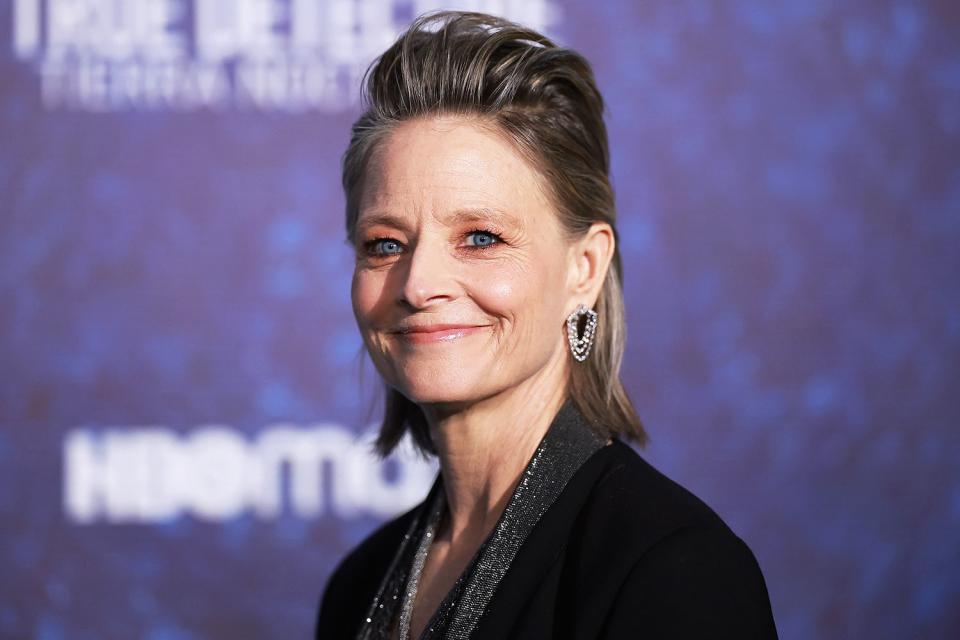 <p>Hector Vivas/Getty</p> Jodie Foster