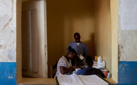 The Pipeline health centre in Monrovia, Liberia - Credit: Francesco Brembati&nbsp;