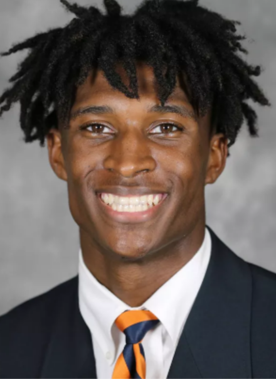 University of Virginia wide receiver Lavel Davis Jr was one of two football players shot and killed Sunday night during a mass shooting at the main campus in Charlottesville that left three dead and two injured (University of Virginia Athletics Department)