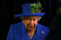 Britain's Queen Elizabeth visits Watergate House to mark the centenary of the GCHQ (Government Communications Head Quarters) in London, Britain, February 14, 2019. REUTERS/Hannah McKay/Pool