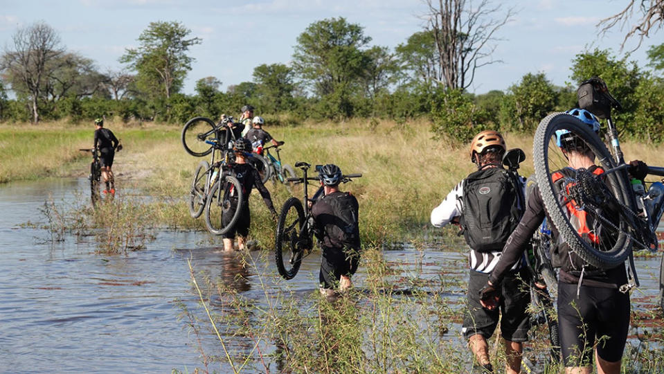 Sometimes things get wet and wild in the bush.