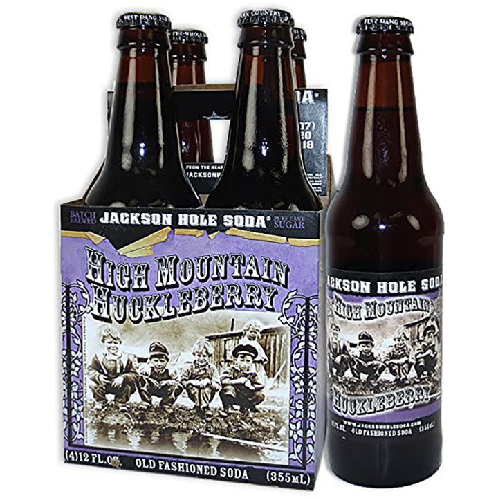 Jackson Hole Huckleberry Soda