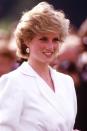 <p>With a tousled short style while watching Prince Charles play polo at the Guards Polo Club in Berkshire. </p>