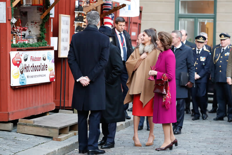 Reyes Felipe y Letizia y reyes de Suecia