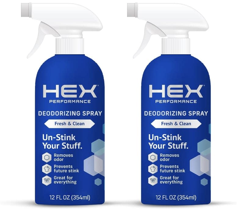 HEX Performance Deodorizing Spray, Set of 2