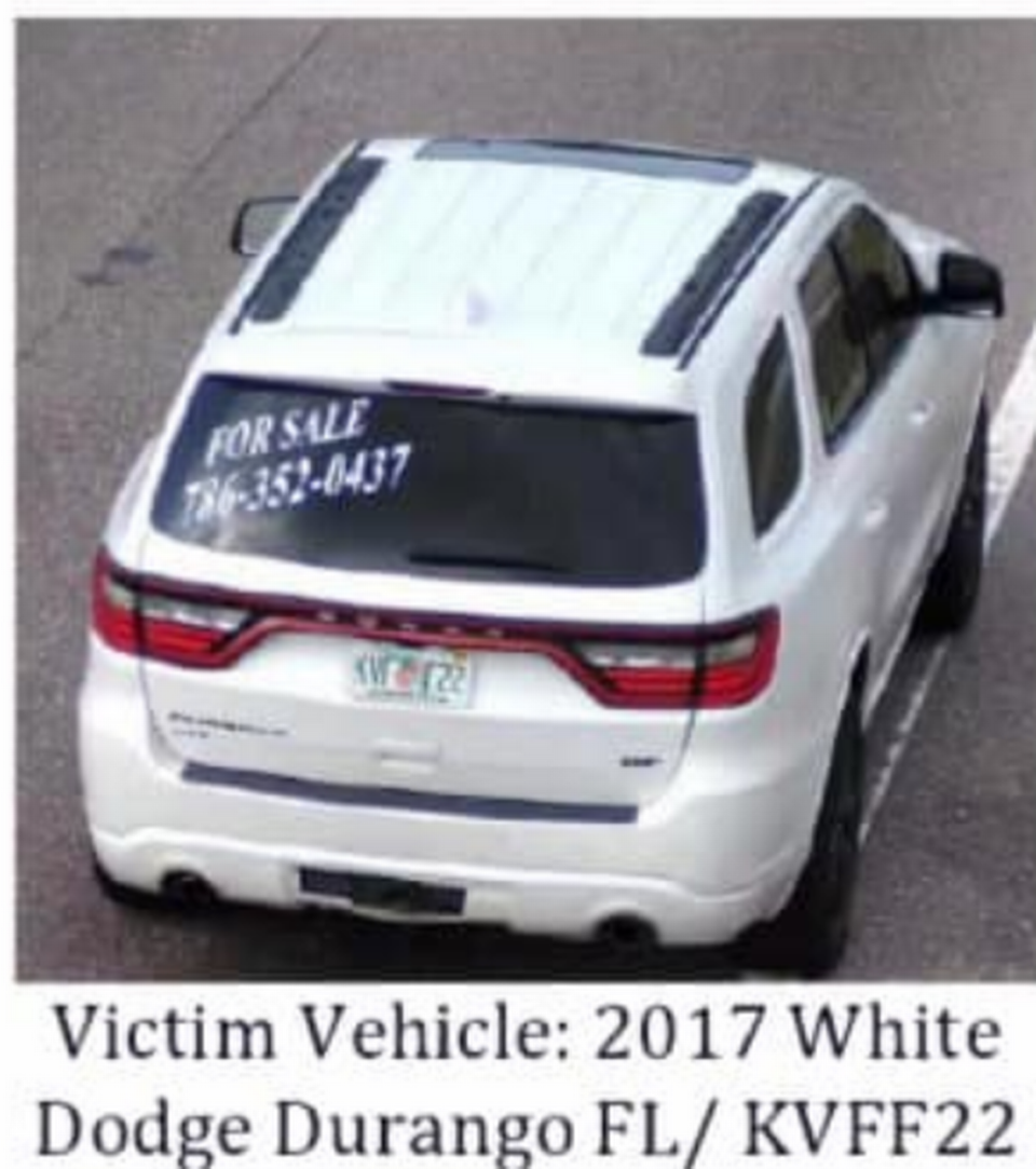 This is the Dodge Durango Katherine Altagracia Guerrero De Aguasvias was driving. Seminole County Sheriff's Office