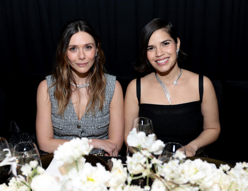 Elizabeth Olsen and America Ferrera