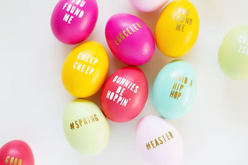 50) Typography Easter Eggs