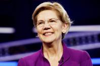 <p><strong>Age: </strong>73</p> <p><strong>Party: </strong>Democratic</p> <p><strong>Candidacy: </strong>Rumored</p> <p><a href="https://people.com/tag/elizabeth-warren/" rel="nofollow noopener" target="_blank" data-ylk="slk:Sen. Elizabeth Warren;elm:context_link;itc:0;sec:content-canvas" class="link ">Sen. Elizabeth Warren</a> of Massachusetts has become a leading political voice on economic and human rights issues, known during <a href="https://people.com/politics/elizabeth-warren-2020-campaign-trail-photos/" rel="nofollow noopener" target="_blank" data-ylk="slk:her 2020 presidential campaign;elm:context_link;itc:0;sec:content-canvas" class="link ">her 2020 presidential campaign</a> as the candidate who could explain the root of America's problems and had <a href="https://elizabethwarren.com/PLANS" rel="nofollow noopener" target="_blank" data-ylk="slk:detailed plans to fix them;elm:context_link;itc:0;sec:content-canvas" class="link ">detailed plans to fix them</a>.</p> <p>The former Harvard law professor predicted the financial crash of 2008, and played a role in helping the government navigate it in live time. Perhaps one of the most intelligent Democratic politicians today, Warren seems apt for the role of party leader — but as the nation saw during her 2020 campaign, being labeled as a progressive scared some voters away, ultimately <a href="https://people.com/politics/who-won-democratic-primaries-total-delegates/" rel="nofollow noopener" target="_blank" data-ylk="slk:placing her third;elm:context_link;itc:0;sec:content-canvas" class="link ">placing her third</a> in the crowded primary pack.</p> <p>Interestingly, Warren was long viewed as conservative and was registered as a Republican in the '90s before switching her party affiliation to Democratic. Though she says she didn't swear by the right's platform and often voted for Democrats as well, she believed Republicans best supported the markets. She later adjusted that belief and found that she could champion the cause of supporting middle-class Americans and getting the nation out of debt by proposing tax increases on the wealthiest billionaires and keeping corporations in check.</p> <p>Warren has said that she plans to support Biden's reelection campaign, even <a href="https://people.com/politics/elizabeth-warren-2024-senate-reelection-campaign/" rel="nofollow noopener" target="_blank" data-ylk="slk:announcing her own 2024 Senate reelection campaign;elm:context_link;itc:0;sec:content-canvas" class="link ">announcing her own 2024 Senate reelection campaign</a> in late March. While it seems unlikely now, some continue to speculate that if Biden were to withdraw from the race, she may reconsider — and she certainly could build a strong campaign.</p>