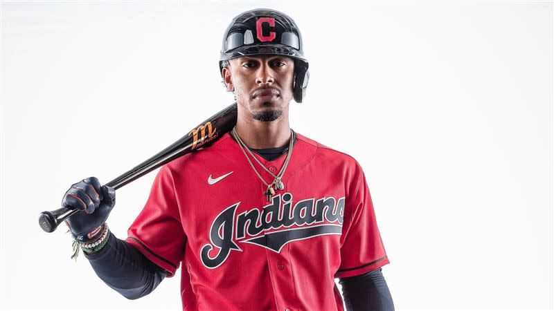 林多（Francisco Lindor）恐被交易。（資料圖／翻攝自印地安人推特）