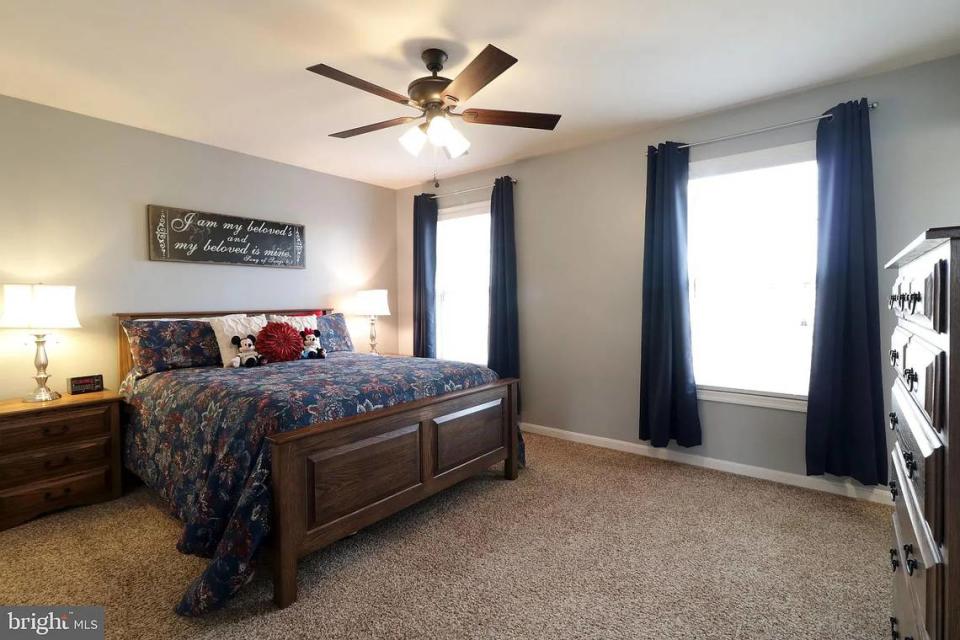 A view of a bedroom inside the home at 132 Steeplechase Drive in Pleasant Gap. Photo shared with permission from home’s listing agent, Ryan Lowe of RE/MAX Centre Realty.