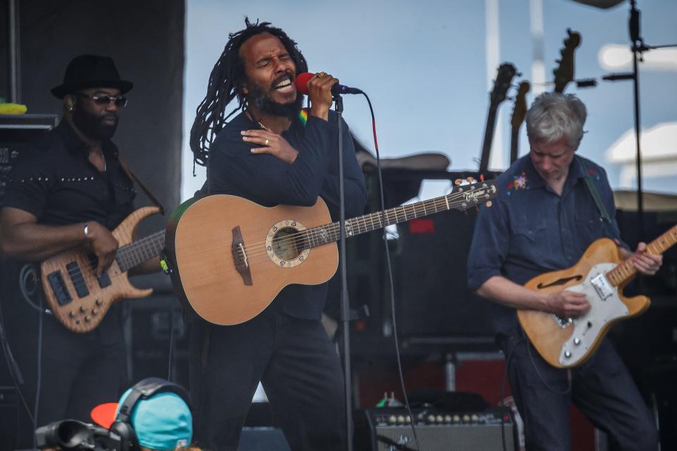 Ziggy Marley, pictured here performing at SunFest in West Palm Beach, Fla., on May 7, 2023, will serve as one of the headliners of this year's Reggae Rise Up Florida in St. Petersburg.