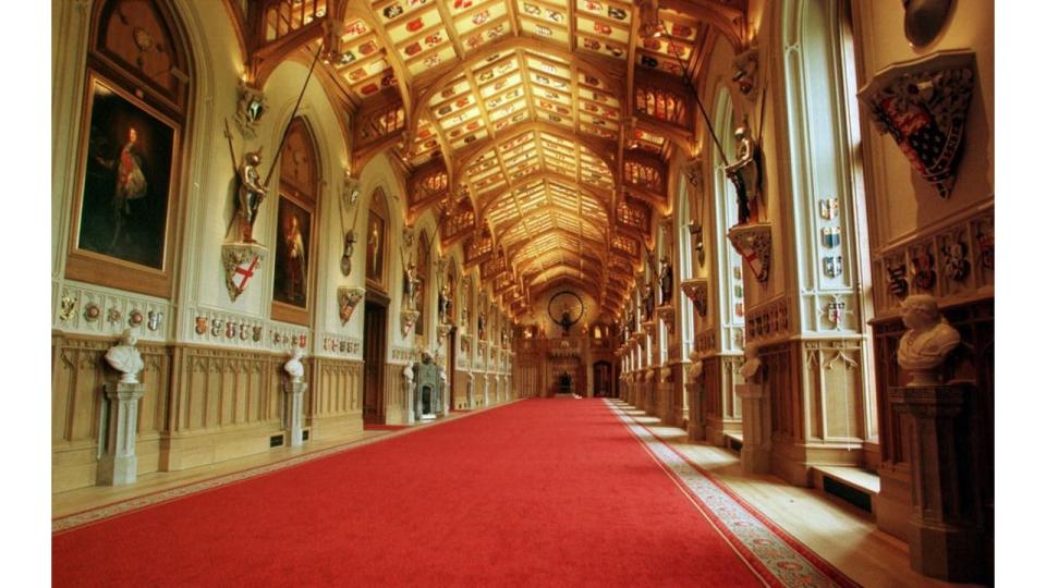 Interior shot of St George's Hall