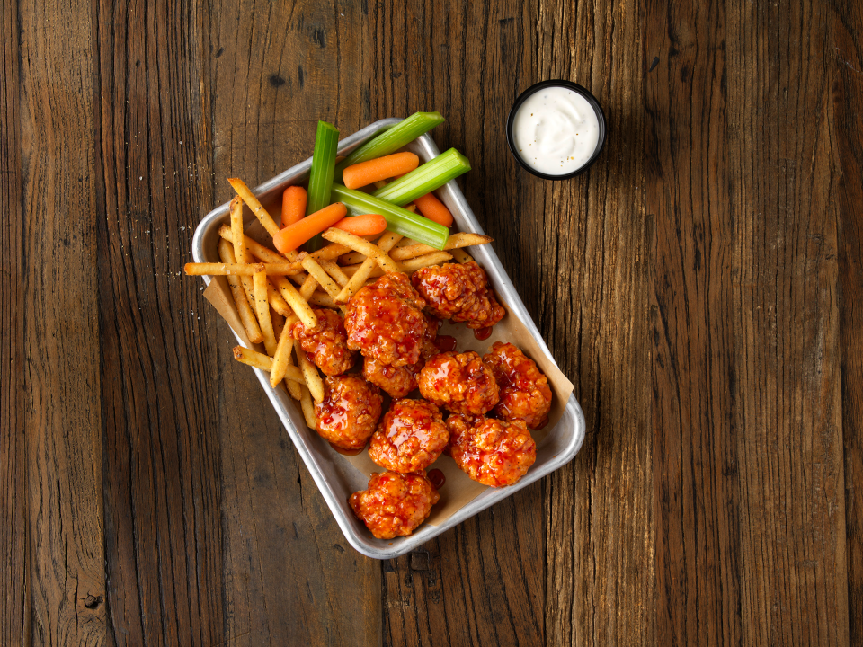 Buffalo Wild Wings, at 10497 Gateway Boulevard West, is offering 50 traditional wings for $62.99, plus tax. Two other locations: 1617 Pleasonton Road, Suite G-101, and 655 Sunland Park Dr. Suite K-1