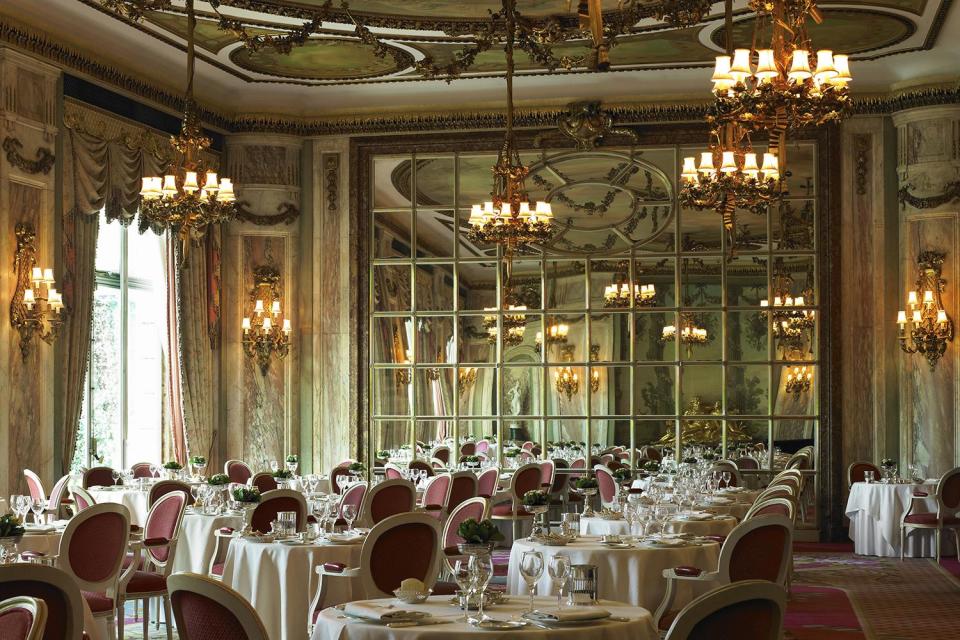 Putting on the Ritz... again: The fabled hotel's glamorous dining room will reopen its doors on July 27