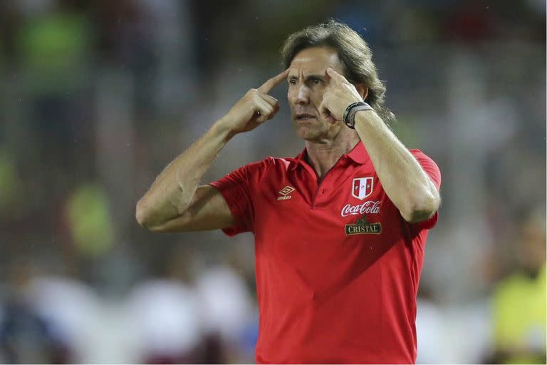 Ricardo Gareca, entrenador de Perú, buscará meter a su seleccionado otra vez en un mundial
