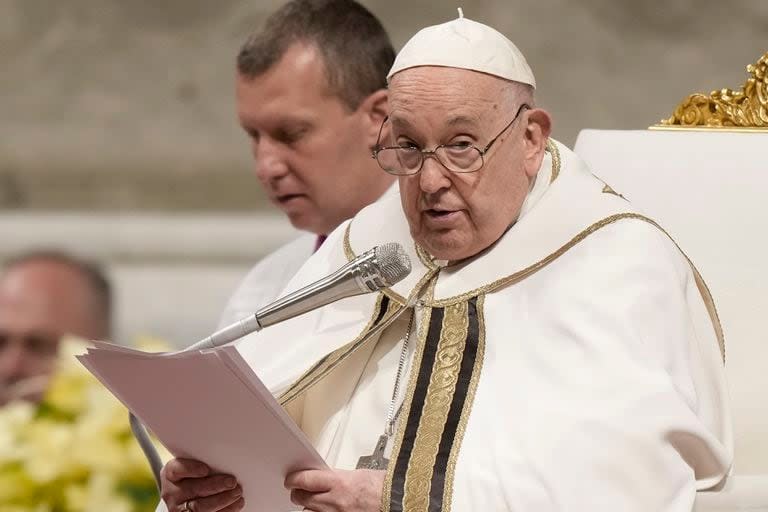 El papa Francisco en la Basílica de San Pedro del Vaticano (Archivo)