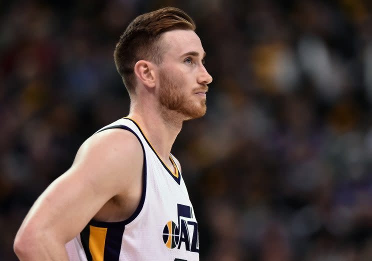 It took a minute, but Gordon Hayward chose the Celtics. (Getty)