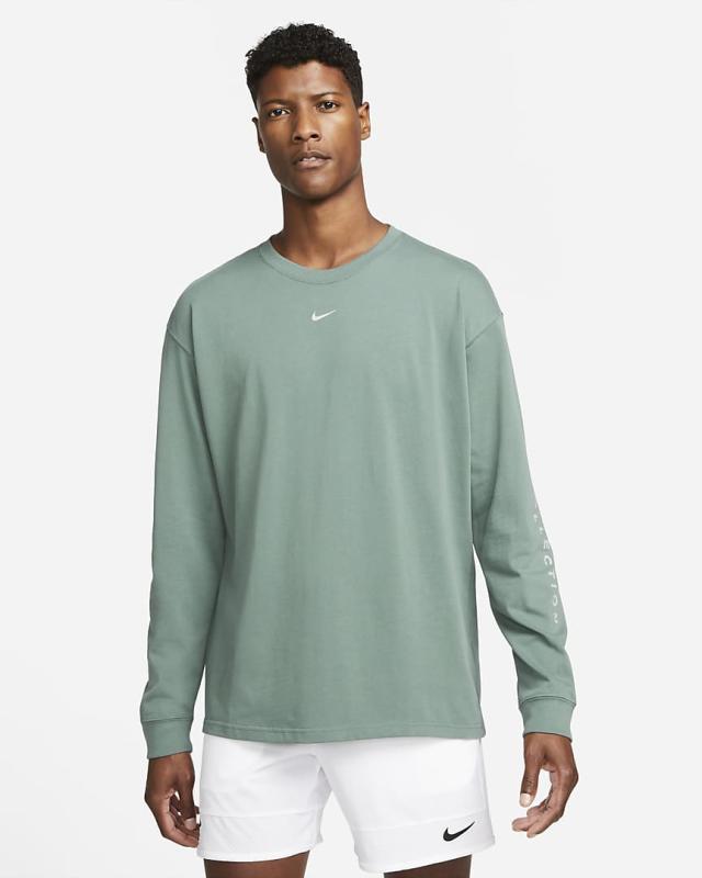 Nike Naomi Osaka Jersey In Grey, in Green
