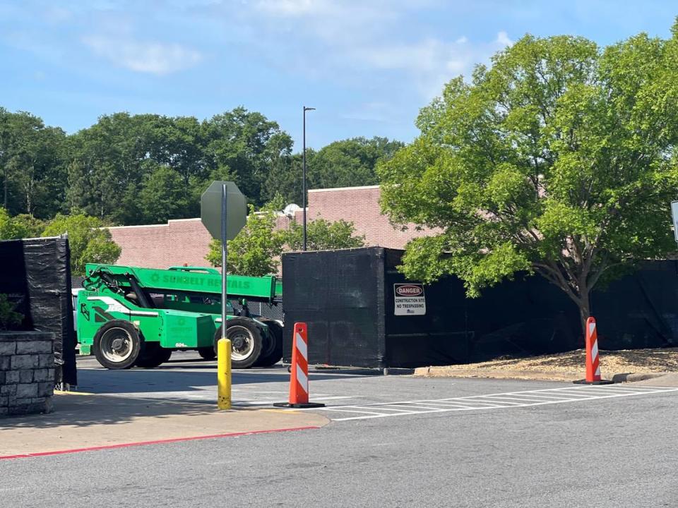 Customers at the Walmart location on Whittlesey Boulevard should expect some noise as construction begins for the store’s remodel.