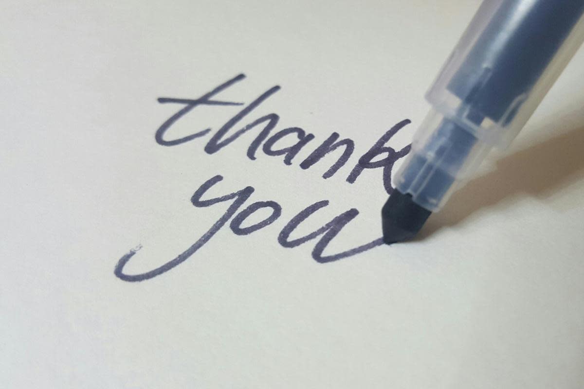 This letter to the editor is a thank you <i>(Image: Pixabay)</i>