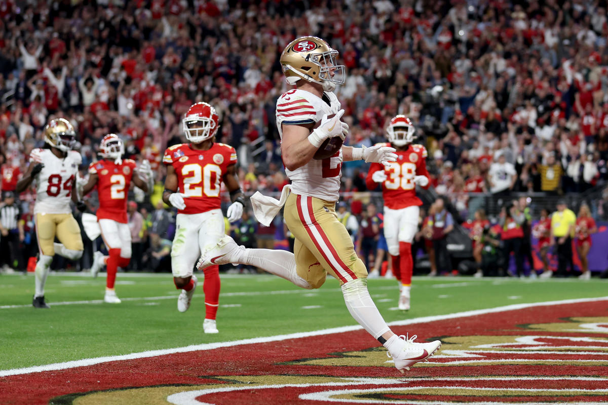 Super Bowl updates: 49ers score touchdown on trick play