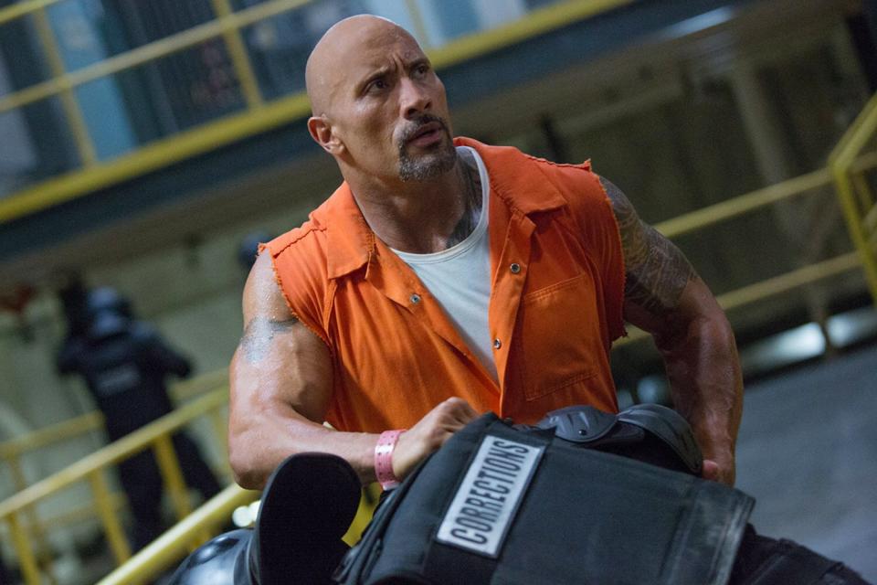 Dwayne Johnson Fast & Furious 8 - 2017