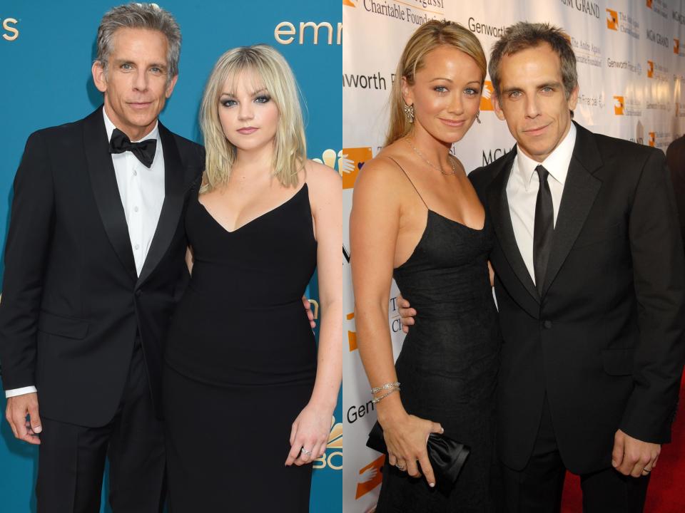 Christine Taylor Ben Stiller Ella Olivia Stiller